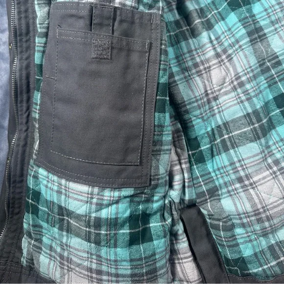 Berne Women’s Heavy Duty Coat Dark Grey Size Extra Large - Picture 6 of 9